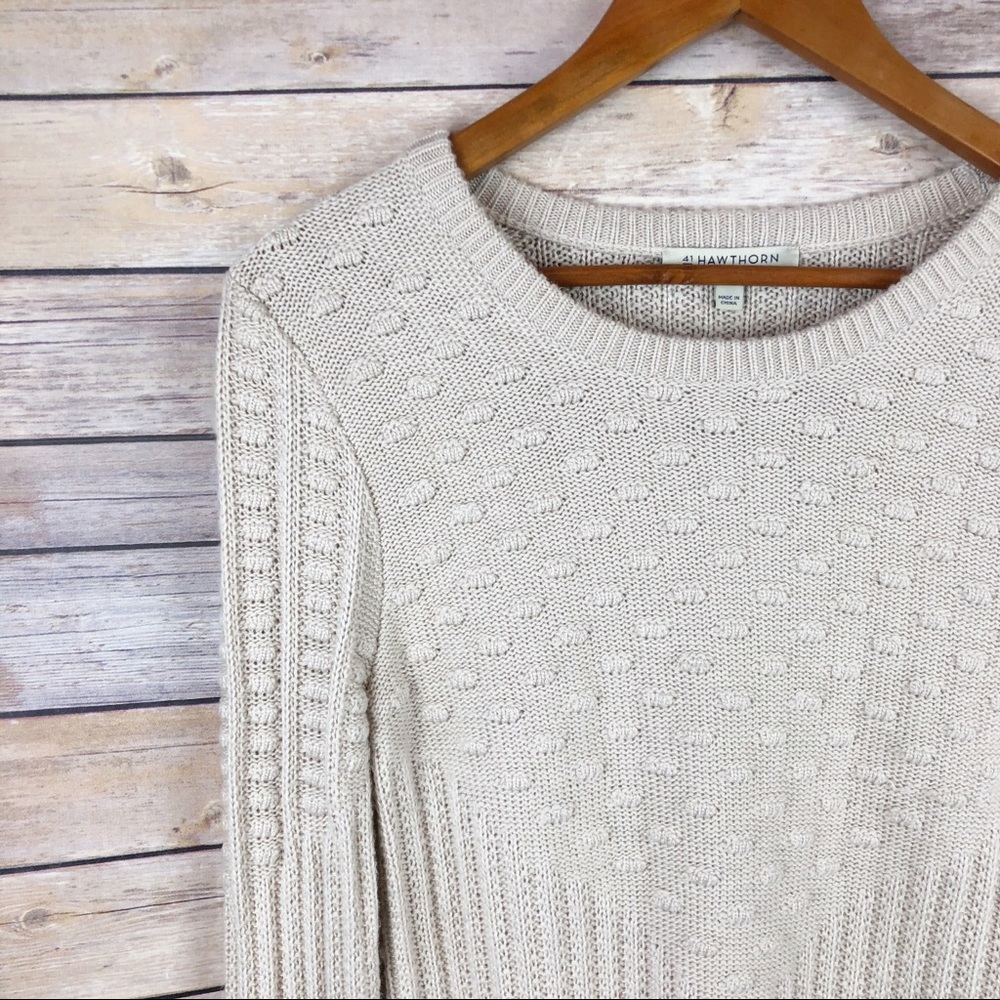 Stitch Fix 41Hawthorn Poppy Textured Sweater Sz S - Picture 3 of 8